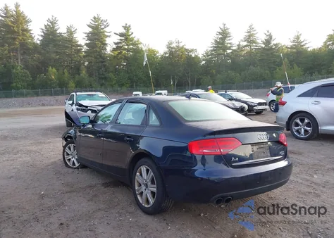 2011 Audi A4 2.0T Premium z USA, uszkodzony, nr VIN WAUBFAFL2BN014208